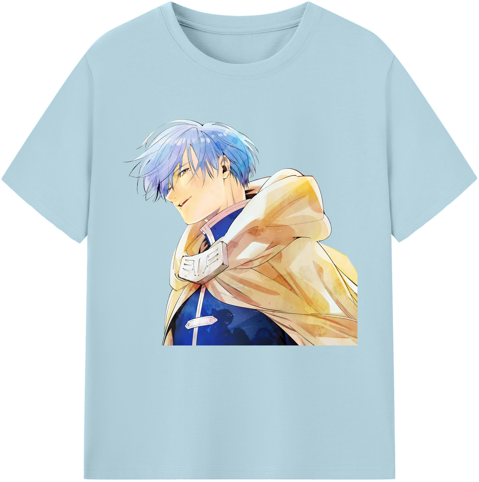 （画像用） 葬送のフリーレン Frieren 綿100％半袖Tシャツ（フロントプリント）